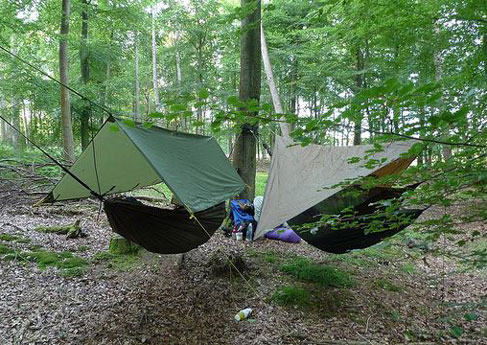 Hammock Camping at Surrey Hills